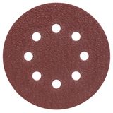 25-piece sanding sheet set for random orbit sanders, grit 40 G= 40