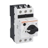 Motor protection circuit breaker TYPE E, IEC breaking capacity Icu 100kA at 400V, 4...6.5A