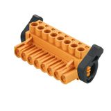 PCB plug-in connector, female plug, 5.00 mm, Number of poles: 14, 180°, Clamping yoke connection, Clamping range, max. : 4 mm², Box