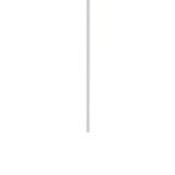 CAELA PENDANT TUBE 1000 SM - Pendant tube, matt silver