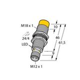 Inductive Sensor With Extended Switching Distance   NI15U-M18M-VP6X-H1141