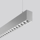 LESS IS MORE 50, 22 W, 2500 lm, 830, silver, on/off Pendant luminaires