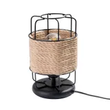 DESK LAMP GIZUR BLACK E27 1X15W IP20