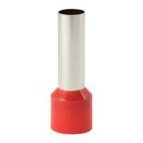 Single insulated sleeve terminal HI 16.0/18-red, red, Al/Cu