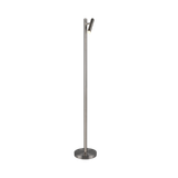Gomez LED floor lamp brushed steel