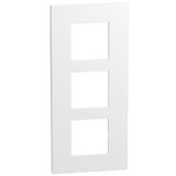 Light Now - coverplate 2x3P 57mm White
