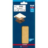 EXPERT C47 Sandpaper with 8 holes for Orbital Sanders 93 x 186 mm, G 4 1-pc