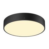 MEDO® PRO 40, wall- and ceiling-mounted light, round, 3000/4000K, 19W, trailing-edge phase, 110°, black