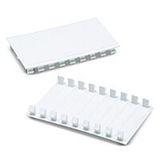 Cover 3400-B white 4 modules