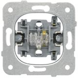 Two-gang two-way switch insert, cage clamp