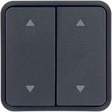 Rocker 2gang f. W.1 push-button BCU, impr. 4 arrows top/bottom right/l