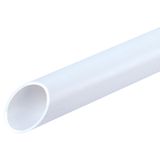 Starre kunststof buis wit