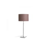 EDIKA table brown matt nickel 230V LED E27 15W