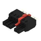 PCB plug-in connector, female plug, 7.62 mm, Number of poles: 5, 180°, PUSH IN with actuator, Clamping range, max. : 6 mm², Box