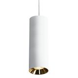 WHITE PENDANT GU10 10W DARK LIGHT