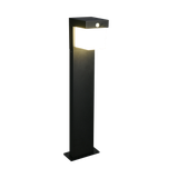 Colombo hybrid solar LED pole lamp 50 cm matt black motion+dusk sensor 4000K