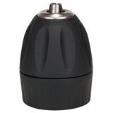 Keyless chucks up to 10 mm D= 1.0 - 10 mm; A= 3/8" - 24