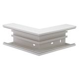 PLASTIC WALL DUTCH OUTSIDE CORNER H100xD70 WHITE RAL9010