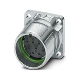 M23-12S2N12W600S - Device connector front mounting