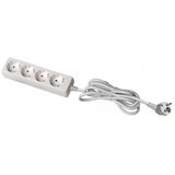 Extension cord schuko 4 sockets, 5 m