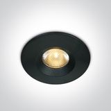 BLACK WW 3W 700mA IP65