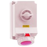 WCD 6h 63A 5P 400V IP67 260x160 TE ChB A/V Ni