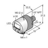 Pressure Sensor IO-Link with 2 PNP Transistor Switching Outputs   PK010R-N14AL-2UP8X-V1141
