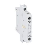 Auxiliary contact for side mounting. Screw terminals, for BF… series contactors, 2NO for BF00, BF09...BF150
