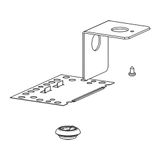 SLN2 MRC EC SET - End cap & plaster frame for end cap