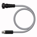 Supply Cable - M12 Power Extension Cable   RKM50.2-0.3-RSP56PLB/TXG
