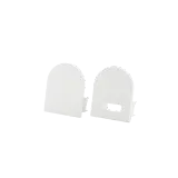 STRIPLINE ENDCOVER ROUND KIT PINTA VALKOINEN