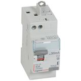 Differential switch DX³-ID top screw inlet and automatic top outlet - 2P 230V~ 40A type AC 300mA - 2 modules
