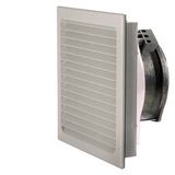 Filter fan, cutout: W: 223 mm, H: 223 mm, RAL 7035, IP55, EMC
