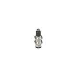 Head plunger with M12 threaded bearing with external rubber gasket