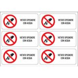 Adhesive label - Dimensions: 300 x 210 mm