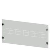 Masking frame 3VA10 (100 A), 3VA11 (160 A), 3-pole, 8US setup, drive: direct, front-mounted rotary