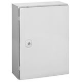 Wall-mounted enclosure 1 door IP66 H=400 W=300 D=150mm
