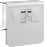 acc.box SL20080 2 x Cat.6 tw