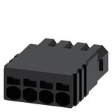 Connector for communication module, 4-pole, spring-type terminal