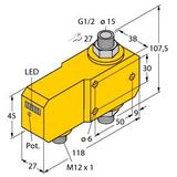 Flow Monitoring Inline Sensor with Integrated Processor   FCI-D15A4P-AP8X-H1141