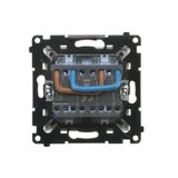 HDMI 2.1 double socket, (module), Simon 24, IP20/IP44, champagne matt, HDMI Standard: HDMI 2.1