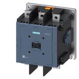 power contactor AC-1 1050 A / 690 V / 40 °C 3-pole, Uc: 110-127 V