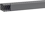 Slotted panel trunking without holes made of PVC BA6 40x25mm stone gre