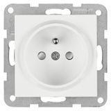 Plug socket, safety shutter, spring clamps, 1 pc.