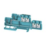 Pluggable terminal, SNAP IN, blue, 2.5 mm², 24 A, 800 V, Number of con