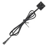 Connector for DC rail with output connector L815 (socket) max. 3A black
