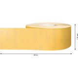 EXPERT C47 Sandpaper Roll for Handsanding 115 mm x 5 m, G 4