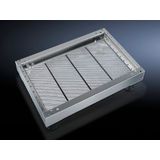 Base/plinth trim, modular for base/plinth TS, stainless steel and base/plinth, complete, stainless steel