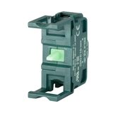 Contact block N.O., early-make