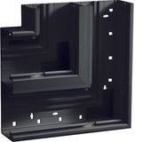 Flat angle of base profile for BR 68x210mm lid 2x80mm in graphite blac